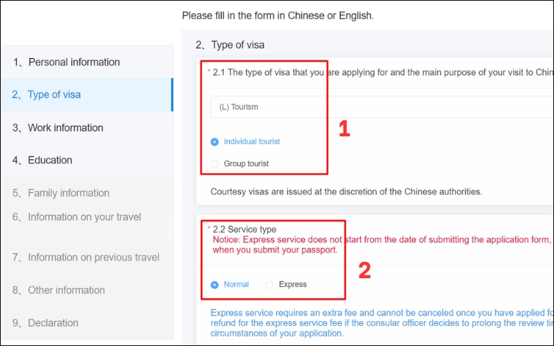 (Loại thị thực đang xin) Chọn loại visa phù hợp với mục đích chuyến đi