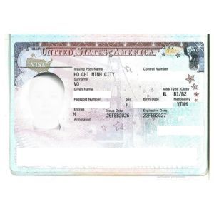 Visa Mỹ thành công 1