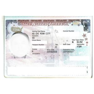 Visa Mỹ thành công 3