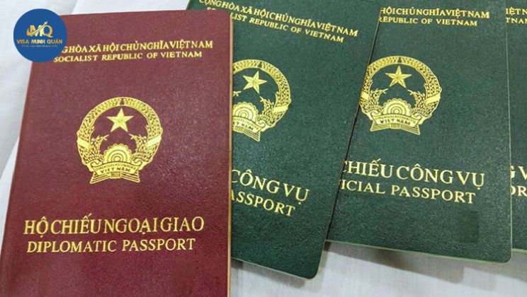 các loại hộ chiếu Việt Nam