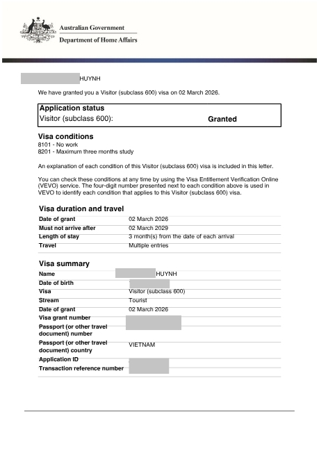 đậu visa úc 4