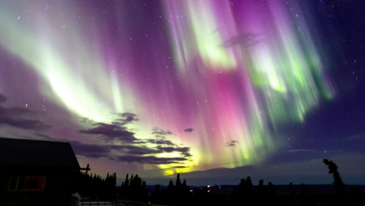 cực quang tại Alaska