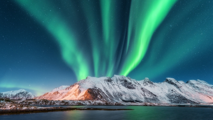cực quang tại Iceland